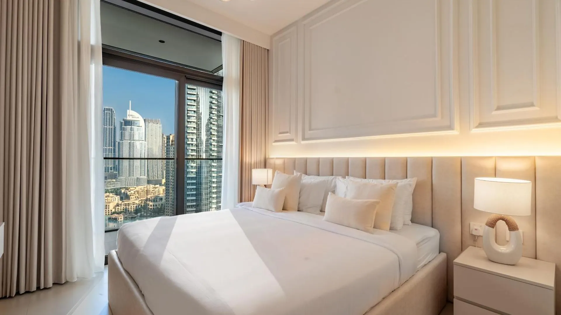 Apartment Burj Khalifa Panorama 3-Min Walk To Dubai Mall